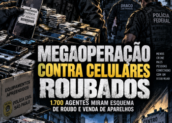 MEGAOPERAÇÃO CONTRA CELULARES ROUBADOS TERMINA COM 10 DETIDOS EM SÃO PAULO
