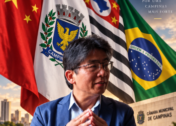 DE HONG KONG À CÂMARA DE CAMPINAS.CHINÊS ASSUME VAGA DE VEREADOR