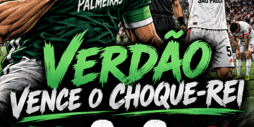 PALMEIRAS VENCE O SÃO PAULO, ASSUME LIDERANÇA PROVISÓRIA E AMPLIA TABU NO CHOQUE-REI