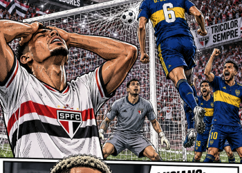 SÃO PAULO EMPATA COM O BOCA JUNIORS E ESTÁ ELIMINADO DA COPA SUL-AMERICANA