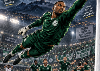 HERÓI NA ALTITUDE: CARLOS MIGUEL BRILHA NOS PÊNALTIS E COLOCA O PALMEIRAS NA SEMIFINAL DA LIBERTADORES