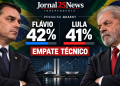 FLÁVIO BOLSONARO TEM 42% E LULA 41% NO SEGUNDO TURNO, APONTA QUAEST