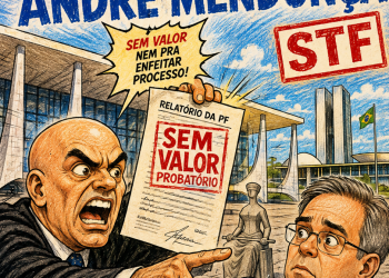 STF EM EBULIÇÃO: MORAES USA RELATÓRIO “SEM VALOR PROBATÓRIO” CONTRA MENDONÇA, E FACHIN INTERVÉM NA CRISE