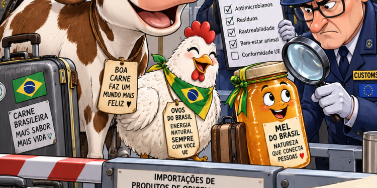 UNIÃO EUROPEIA BARRA CARNE BRASILEIRA E OUTROS PRODUTOS; AVES E MEL JÁ TÊM SINAL POSITIVO PARA RETOMADA