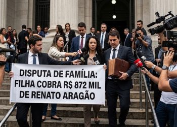 DISPUTA DE FAMÍLIA: FILHA COBRA R$ 872 MIL DE RENATO ARAGÃO