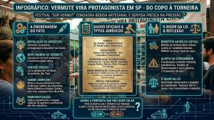 DO COPO À TORNEIRA: VERMUTE VIRA PROTAGONISTA EM SP