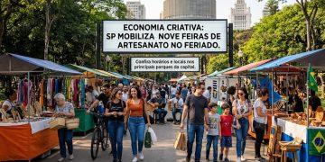 ECONOMIA CRIATIVA: SP MOBILIZA NOVE FEIRAS DE ARTESANATO NO FERIADO.