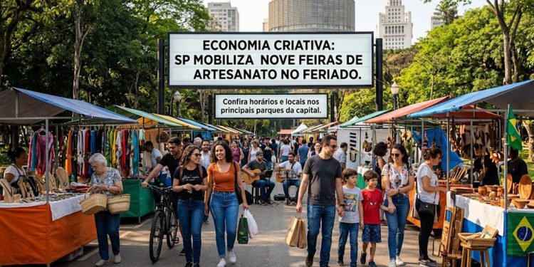 ECONOMIA CRIATIVA: SP MOBILIZA NOVE FEIRAS DE ARTESANATO NO FERIADO.