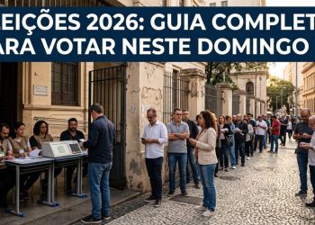 ELEIÇÕES 2026: GUIA COMPLETO PARA VOTAR NESTE DOMINGO