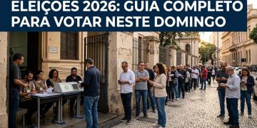 ELEIÇÕES 2026: GUIA COMPLETO PARA VOTAR NESTE DOMINGO