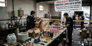 FÁBRICA DO GOLPE: POLÍCIA LACRA LABORATÓRIO CLANDESTINO DA WEPINK