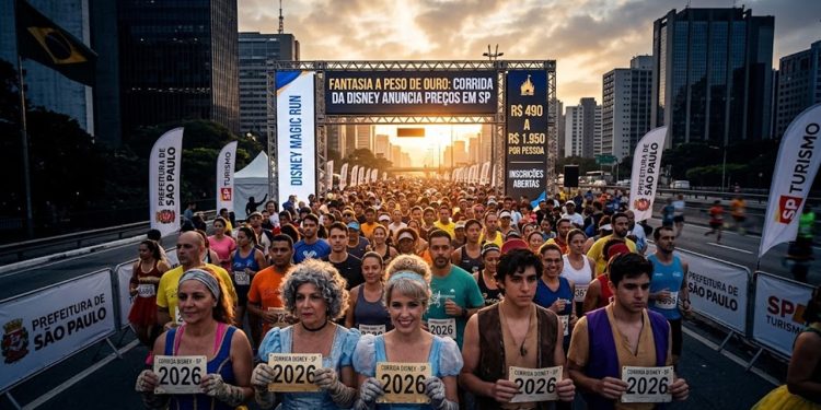 FANTASIA A PESO DE OURO: CORRIDA DA DISNEY ANUNCIA PREÇOS EM SP