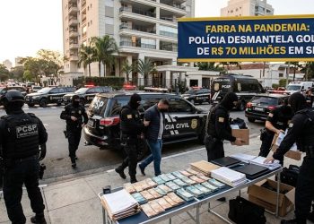 FARRA NA PANDEMIA: POLÍCIA DESMANTELA GOLPE DE R$ 70 MILHÕES EM SP.