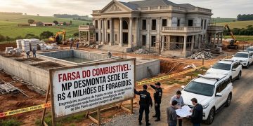 FARSA DO COMBUSTÍVEL: MP DESMONTA SEDE DE R$ 4 MILHÕES DE FORAGIDOS