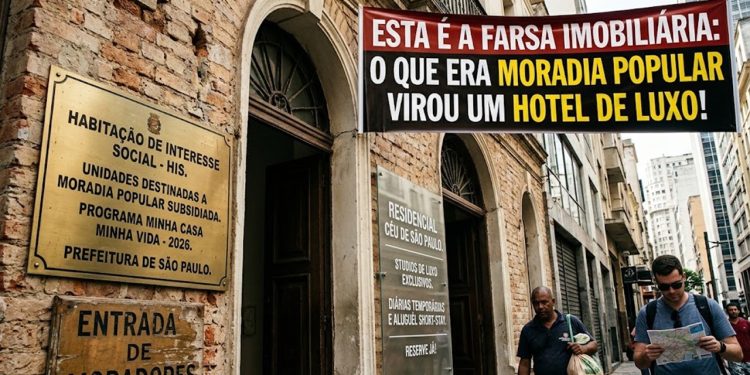 FARSA IMOBILIÁRIA: MORADIA POPULAR VIRA STUDIO DE LUXO NA CAPITAL