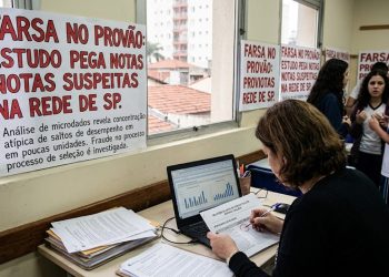 GOLPE NO PROVÃO: ESTUDO PEGA NOTAS SUSPEITAS NA REDE DE SP