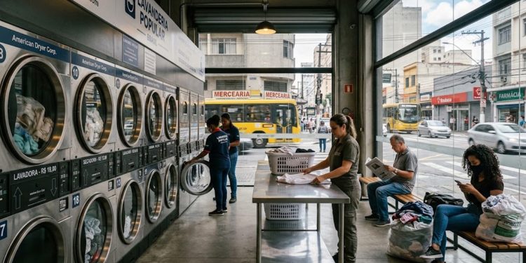 FEBRE DAS MÁQUINAS: LAVANDERIAS SELF-SERVICE CRESCEM CINCO VEZES EM SP