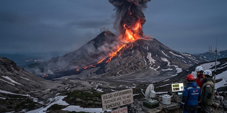 GIGANTE DESPERTA: TERREMOTO REATIVA VULCÃO APÓS 500 ANOS