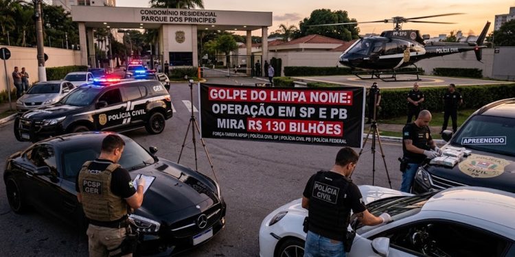GOLPE DO LIMPA NOME: OPERAÇÃO EM SP E PB MIRA R$ 130 BILHÕES