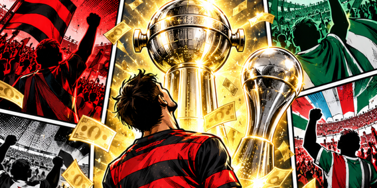 CHUVA DE MILHÕES NA LIBERTADORES: FLAMENGO JÁ ACUMULA QUASE R$ 50 MILHÕES