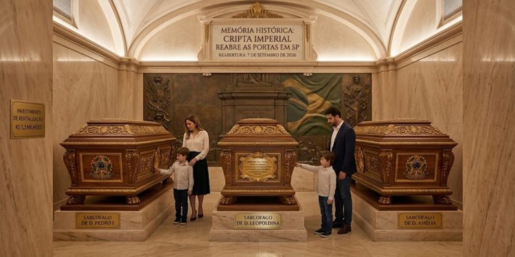 MEMÓRIA HISTÓRICA: CRIPTA IMPERIAL REABRE AS PORTAS EM SP