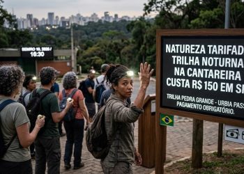 NATUREZA TARIFADA: TRILHA NOTURNA NA CANTAREIRA CUSTA R$ 150 EM SP