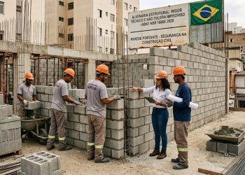 PAREDE PORTANTE: ALVENARIA ESTRUTURAL EXIGE RIGOR E NÃO TOLERA IMPROVISO
