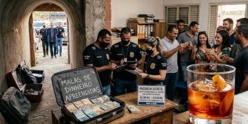 PASSAGEM SECRETA: POLÍCIA APREENDE MALAS DE DINHEIRO E MILTON LEITE SE ENTREGA