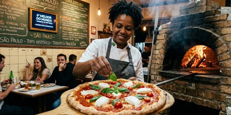 PIZZA DE SÃO PAULO CONQUISTA O MUNDO E CRAVA TOPO HISTÓRICO