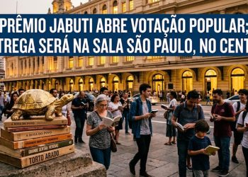 PRÊMIO JABUTI ABRE VOTAÇÃO POPULAR; ENTREGA SERÁ NA SALA SÃO PAULO, NO CENTRO