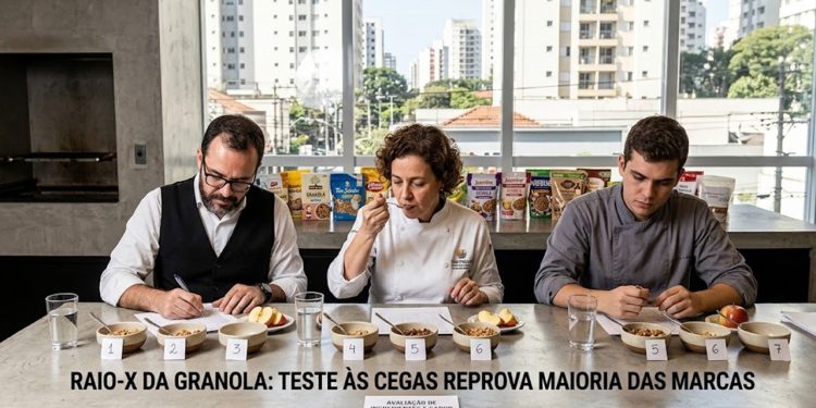 RAIO-X DA GRANOLA: TESTE ÀS CEGAS REPROVA MAIORIA DAS MARCAS