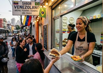 RESISTÊNCIA E SABOR: GASTRONOMIA VENEZUELANA CONQUISTA A CAPITAL PAULISTA