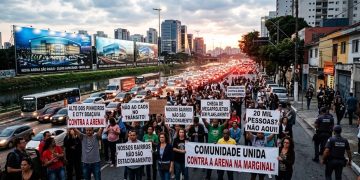 REVOLTA EM PINHEIROS: MORADORES DESAFIAM MEGA-ARENA DE RICARDO NUNES