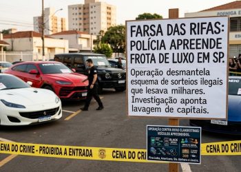 RIFAS FALSAS: POLÍCIA APREENDE FROTA DE LUXO EM SP