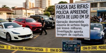 RIFAS FALSAS: POLÍCIA APREENDE FROTA DE LUXO EM SP