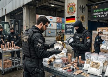 ROTA DO PÓ: PF E POLÍCIA ALEMÃ DESMONTAM COCAÍNA EM COSMÉTICOS