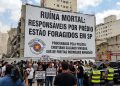 RUÍNA MORTAL: RESPONSÁVEIS POR PRÉDIO ESTÃO FORAGIDOS EM SP
