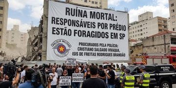 RUÍNA MORTAL: RESPONSÁVEIS POR PRÉDIO ESTÃO FORAGIDOS EM SP