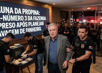 SAUNA DA PROPINA: EX-NÚMERO 3 DA FAZENDA É PRESO APÓS PLANEJAR LAVAGEM DE DINHEIRO.
