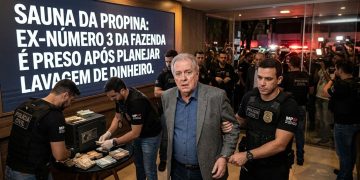 SAUNA DA PROPINA: EX-NÚMERO 3 DA FAZENDA É PRESO APÓS PLANEJAR LAVAGEM DE DINHEIRO.