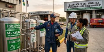SEGURANÇA DO GÁS: BOMBEIROS REVISAM REGRAS DE BIOMETANO EM SP