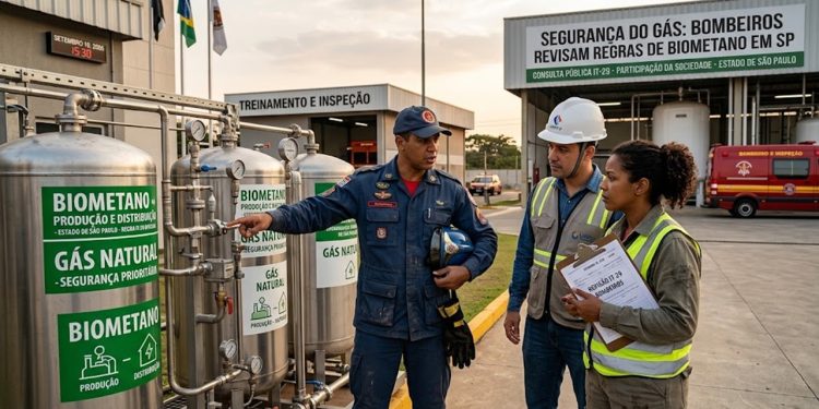 SEGURANÇA DO GÁS: BOMBEIROS REVISAM REGRAS DE BIOMETANO EM SP