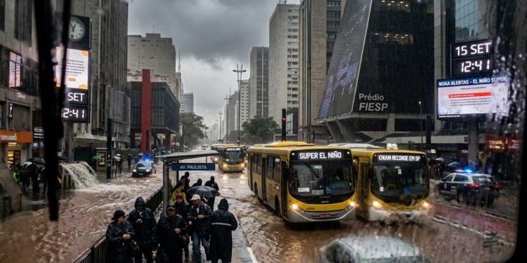 SUPER EL NIÑO AVANÇA: CHUVA RECORDE EM SP É APENAS O COMEÇO