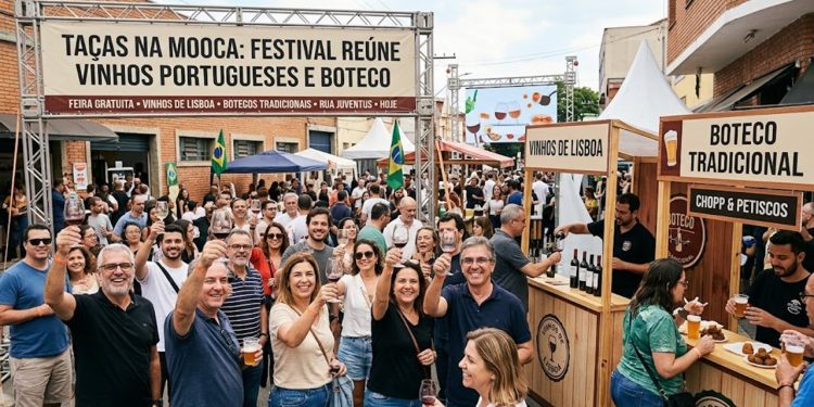 TAÇAS NA MOOCA: FESTIVAL REÚNE VINHOS PORTUGUESES E BOTECO