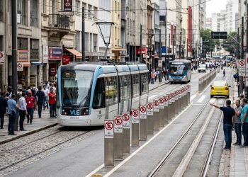 TRILHOS NO CENTRO: BONDE VAI CORTAR 2,8 KM DE VAGAS NA CAPITAL