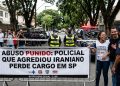 ABUSO PUNIDO: POLICIAL QUE AGREDIOU IRANIANO PERDE CARGO EM SP