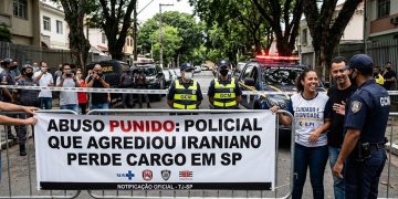 ABUSO PUNIDO: POLICIAL QUE AGREDIOU IRANIANO PERDE CARGO EM SP
