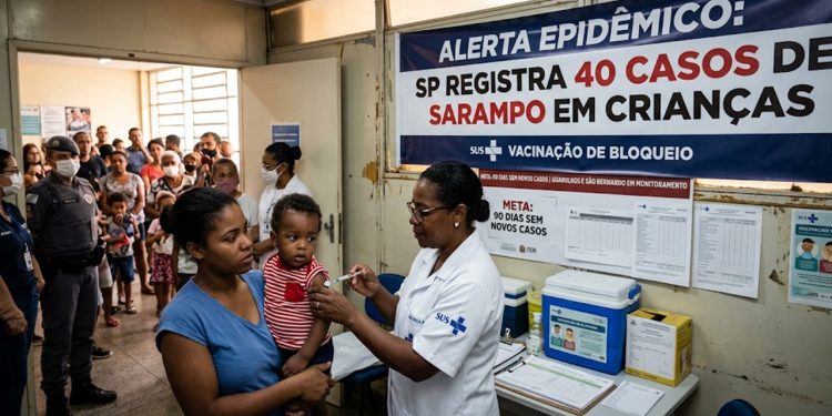 ALERTA EPIDÊMICO: SP REGISTRA 40 CASOS DE SARAMPO EM CRIANÇAS
