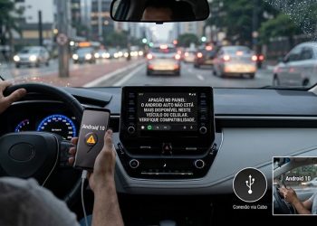 APAGÃO NO PAINEL: ANDROID AUTO VAI PARAR EM MILHARES DE CELULARES