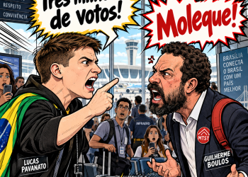 “Três milhões de votos!”: Pavanato e Boulos protagonizam bate-boca com xingamentos no aeroporto de Brasília